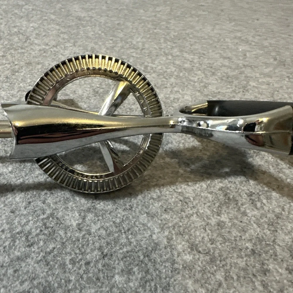 Vintage EKCO Best Manual Hand Mixer‎ Egg Beater Stainless Works Well